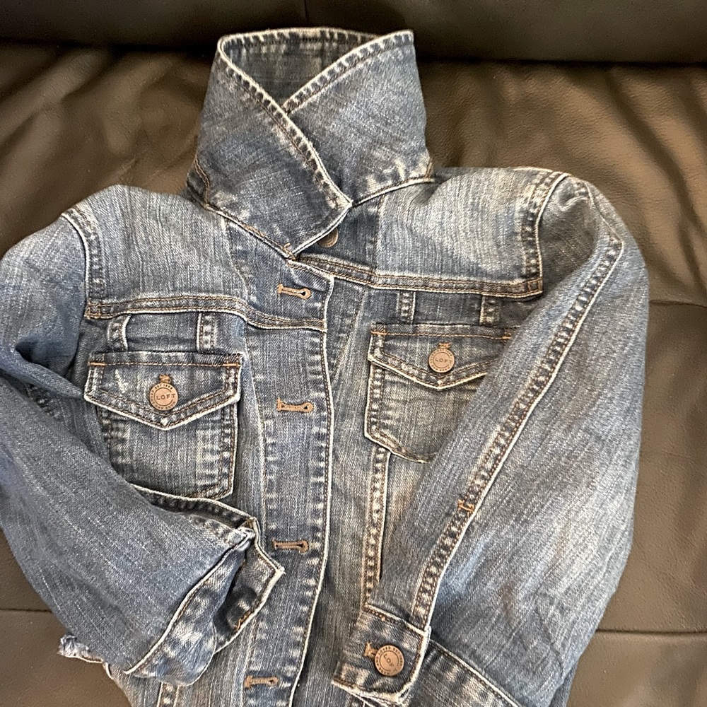 Loft Denim Jacket. XS.